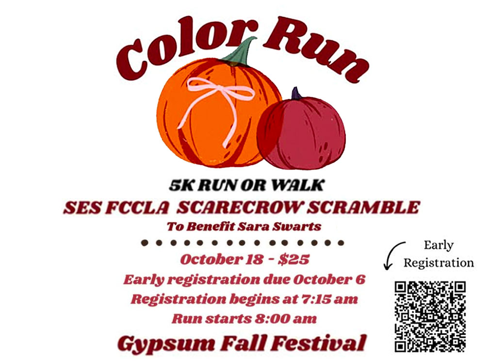 scarecrow scramble color run or walk info