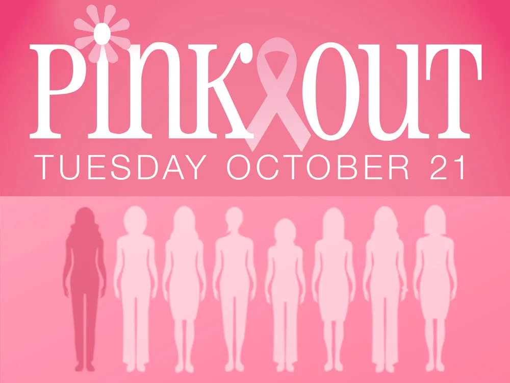 Pink Out Salina takes place Tuesday October 21, 2025