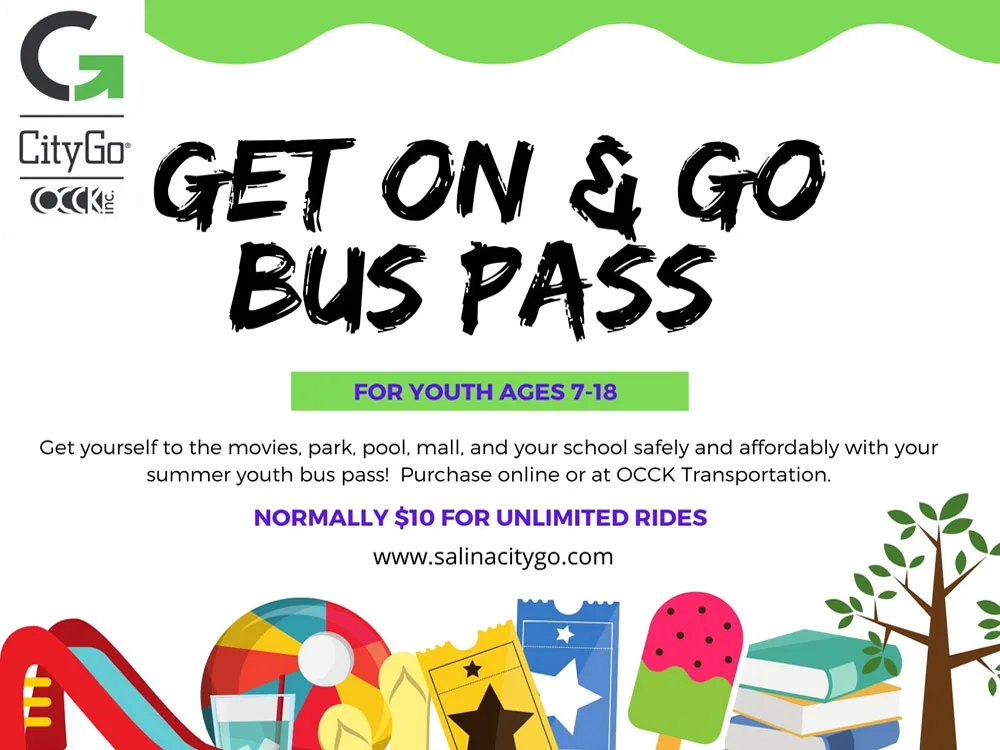 Get On & Go Bus Pass program through OCCK